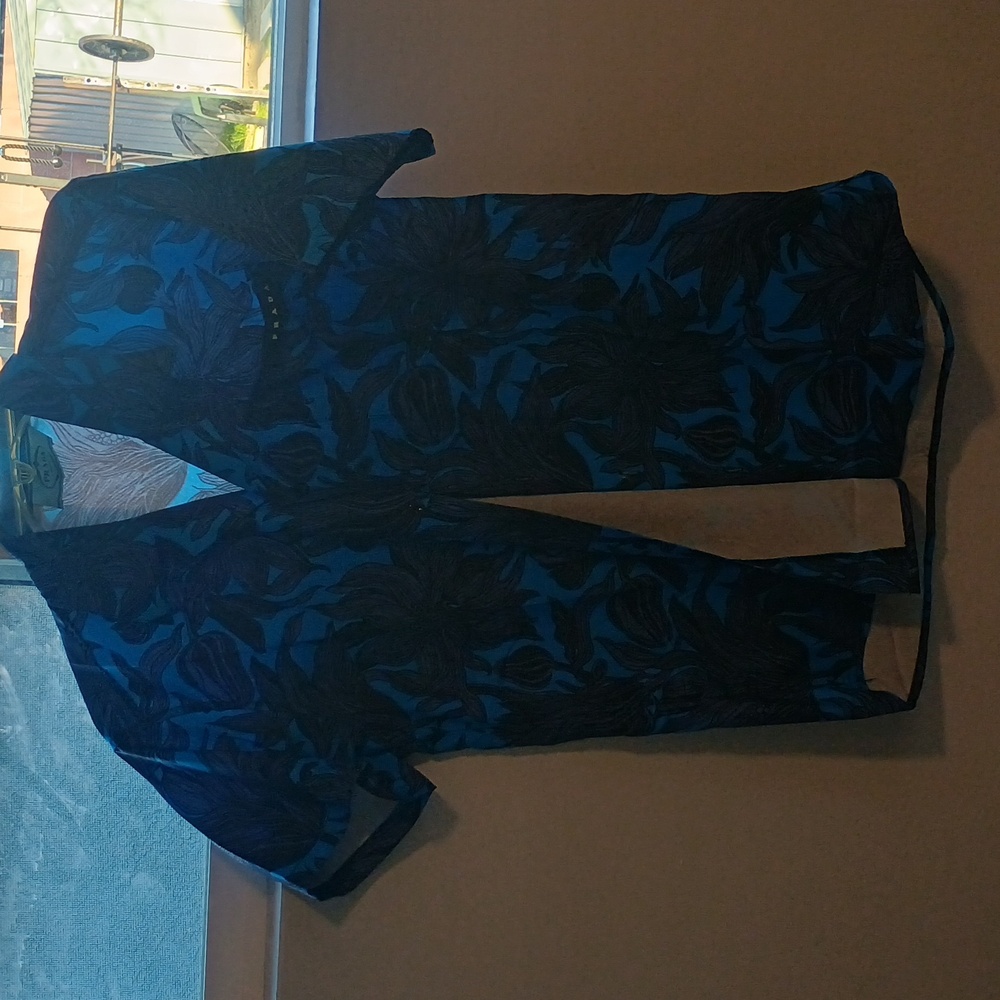 Prada Blue Flower Shirt